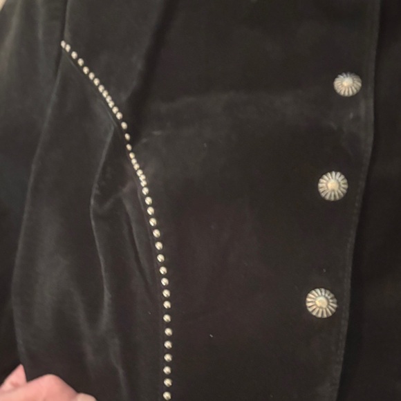 Tony Lama Black Studded Women's Blazer - Picture 5 of 6